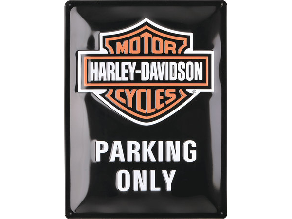 Метална табела "Harley Davidson Parking Only"