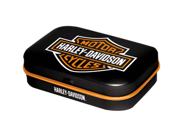 Метална кутия за хапчета "Harley Davidson"