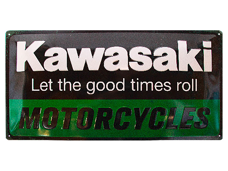Метална табела KAWASAKI MOTORCYCLES