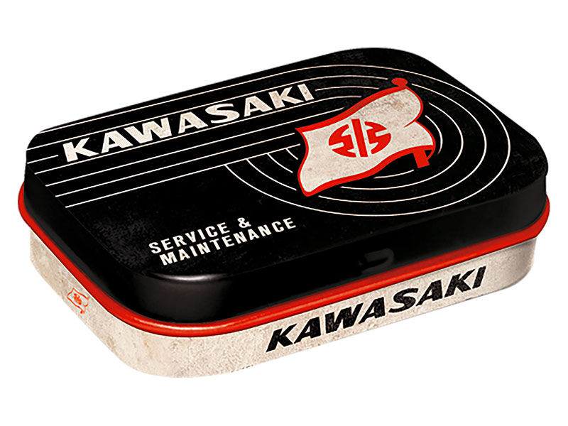 Метална кутия за хапчета KAWASAKI SERVICE&MAINTENANCE