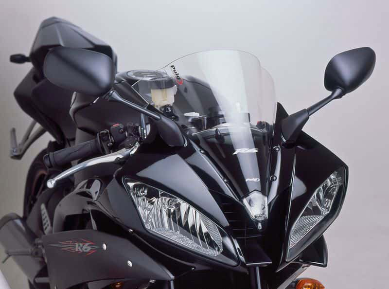Състезателна слюда Puig за Yamaha YZF-R6 06-07 опушена