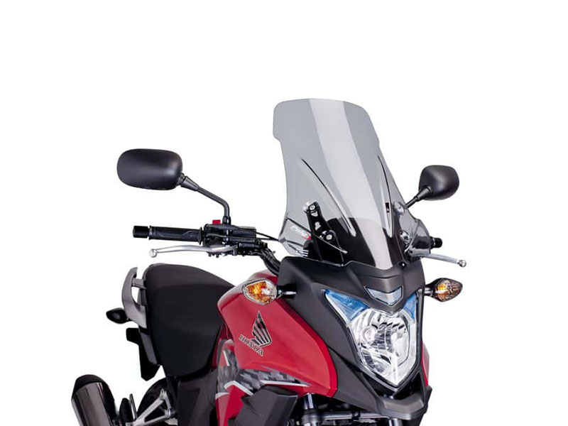 Туристическа слюда Puig за Honda CB500X 13-15 опушена